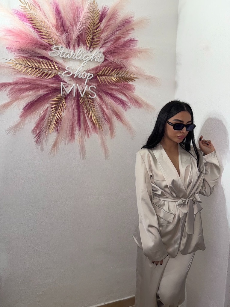 Tailleur Seta Champagne
