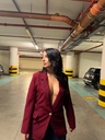Blazer Martina Bordeaux 