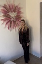 Tailleur Velluto Marrone 