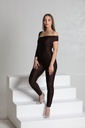 Jumpsuite Monospalla Marrone 