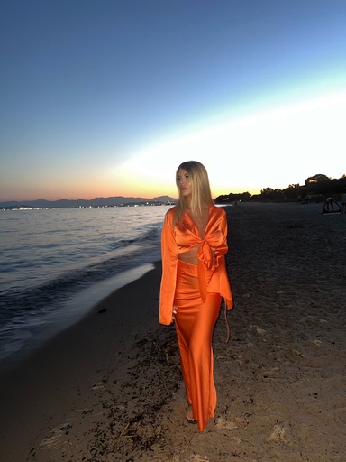 Coordinato Leila Orange