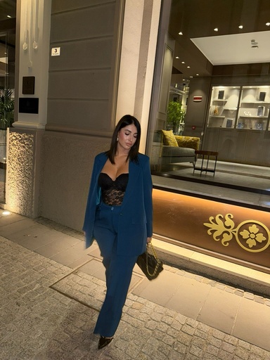 Tailleur Iconic Blu